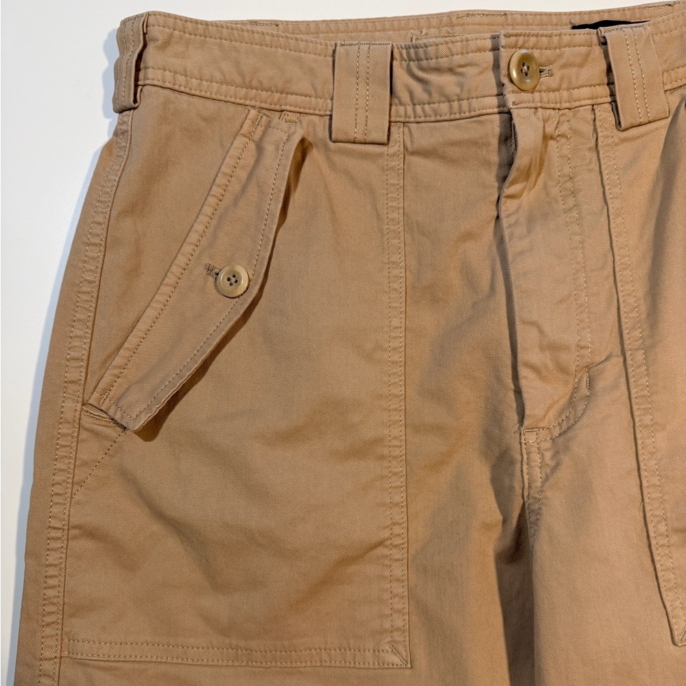 Banana Republic Wide Leg Pants in Khaki Tan - Picture 3 of 4
